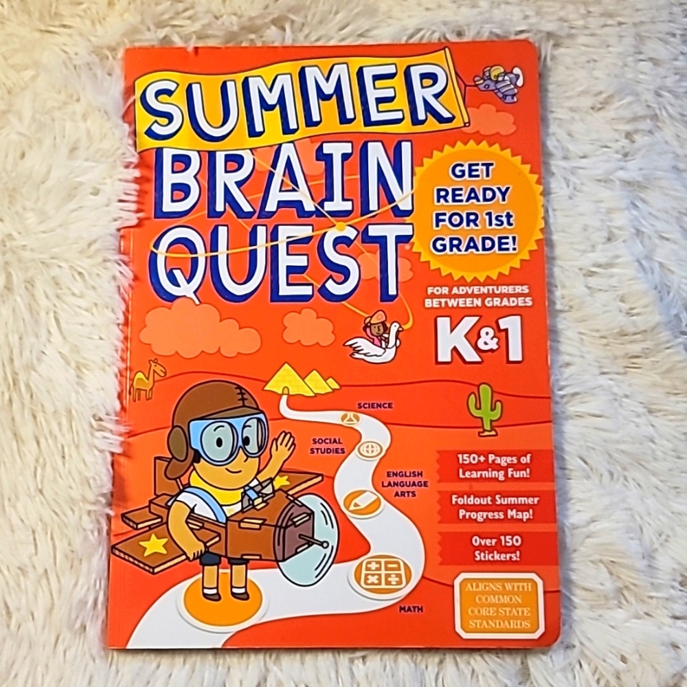 Summer Brain Quest Between Grades K & 1 Brand New